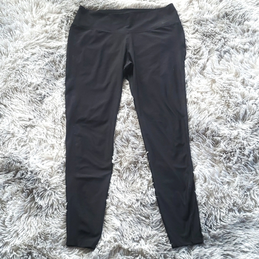 NIKE DRI-FIT BLACK LEGGINGS (LARGE)